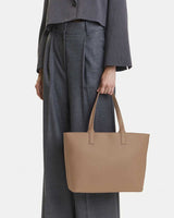 Tommy Hilfiger Logo Bantlı Kadın Tote Çanta Coastal Taupe