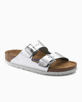 Birkenstock Arizona Nl Sfb Kadın Terlik Gümüş