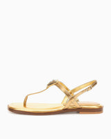 Guess Rainey4 Logolu Parmak Arası Sandalet Bronze