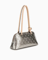 Guess Arnela Rugan Omuz Çantası Pewter - Logo