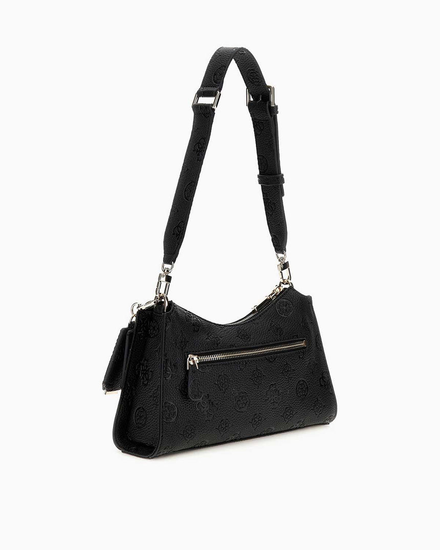 Guess Cresidia II Kadın El Çantası Black Logo