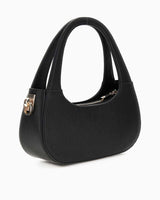 Guess Eco Jazlynn Hobo Uzun Askı Detaylı El Çantası Black