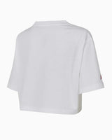 New Balance Kadın Crop Tshirt Beyaz