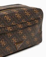 Guess Milano Erkek Makyaj Çantası Brown/Ochre