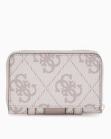 Guess Erenia Orta Boy Fermuarlı Kadın Cüzdan Dark Oak