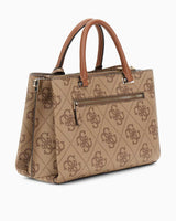 Guess Access Erenia Girlfriend Kadın El Çantası Latte Logo