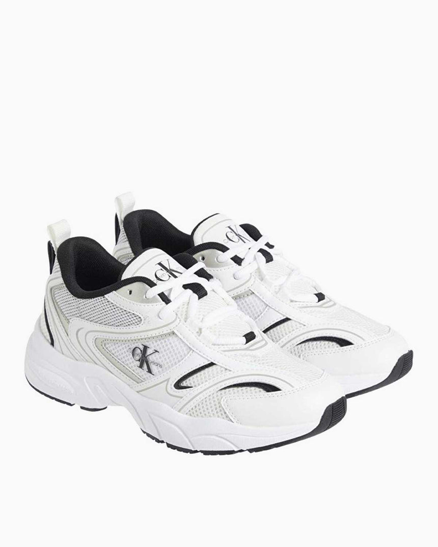 Calvin Klein Jeans Retro Tennis Logolu Sneaker Bright White/Black