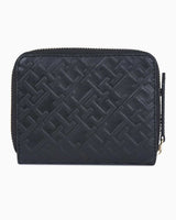 Tommy Hilfiger Refined Med Zip Around Wallet Cüzdan Black
