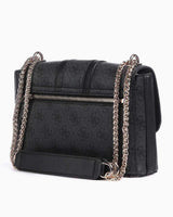 Guess Noreen Convertible Monogram Çapraz Askılı Çanta Coal Logo