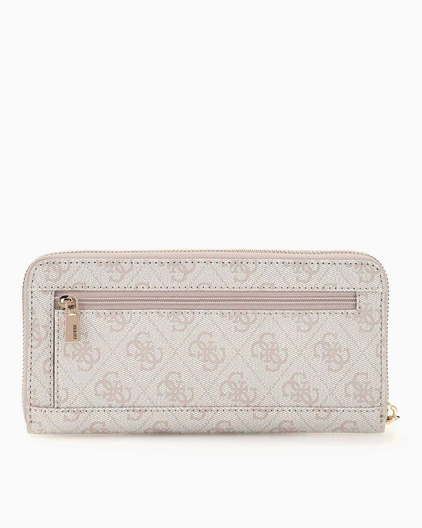 Guess Laurel Large Zip Around Cüzdan Blue Bonnet