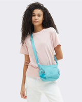 Kipling Gabbie Mini Çapraz Askılı Kadın Çantası Deepest Aqua