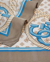 Guess Printed Kadın Eşarp Taupe