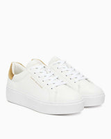 Tommy Hilfiger Seren Platform Tabanlı Kadın Sneaker White/Gold