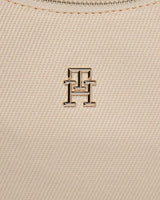 Tommy Hilfiger Poppy Canvas Shoulder Bag Beige