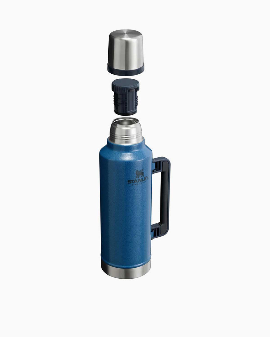 Stanley Efsane Klasik Seri-1.9 Litre Klasik Şişe, Vakumlu Çelik Termos Hammertone Lake