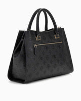 Guess Cresidia II Society Kadın El Çantası Black Logo