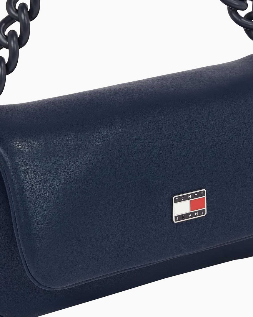 Tommy Hilfiger City Flap Crossover Zincirli El Çanta