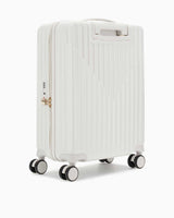 Guess Centennial 18 In 8-Wheeler Kabin Boy Valiz White