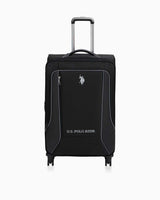 Us Polo Assn Büyük Boy Kumaş Valiz Siyah