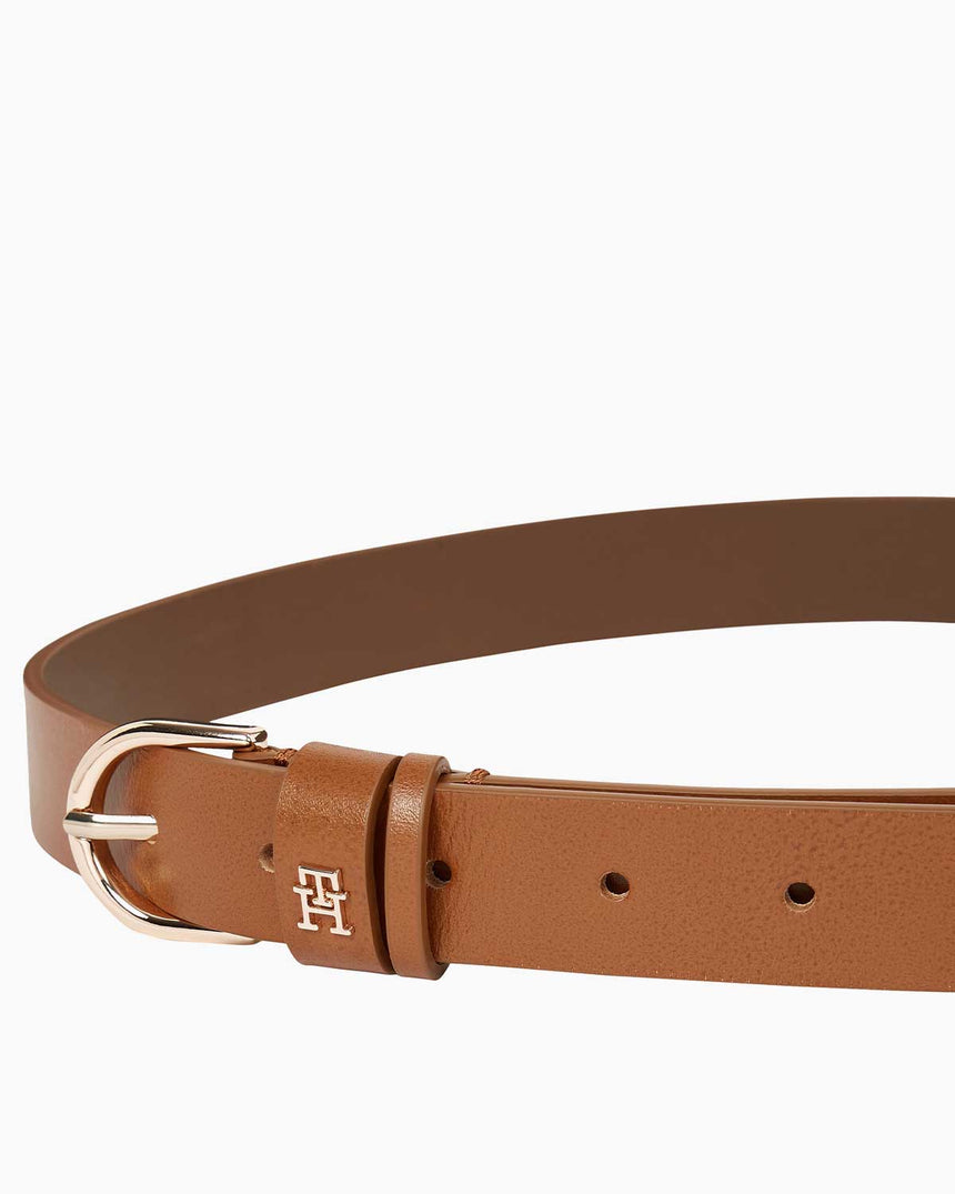 Tommy Hilfiger Essential Effortless Adjustable Kemer Cognac