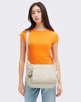 Kipling Gabbie Kadın Omuz Çantası Beige Pearl