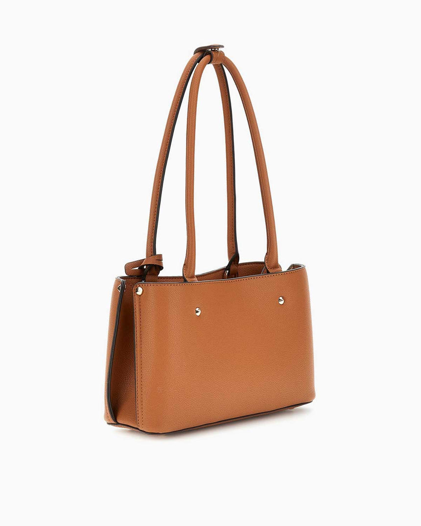 Guess Access Meridian II Kadın El Çantası Cognac