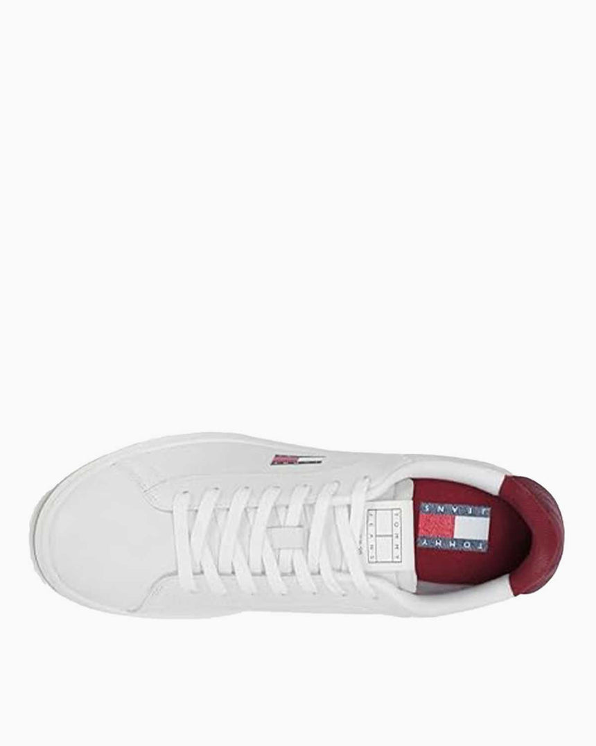Tommy Hilfiger Archive 98' Elevated Erkek Sneaker Ivory/Deep Dahlia