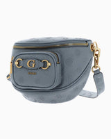 Guess Peony Kabartma Logolu Çapraz Askılı Çanta Light Denim Logo