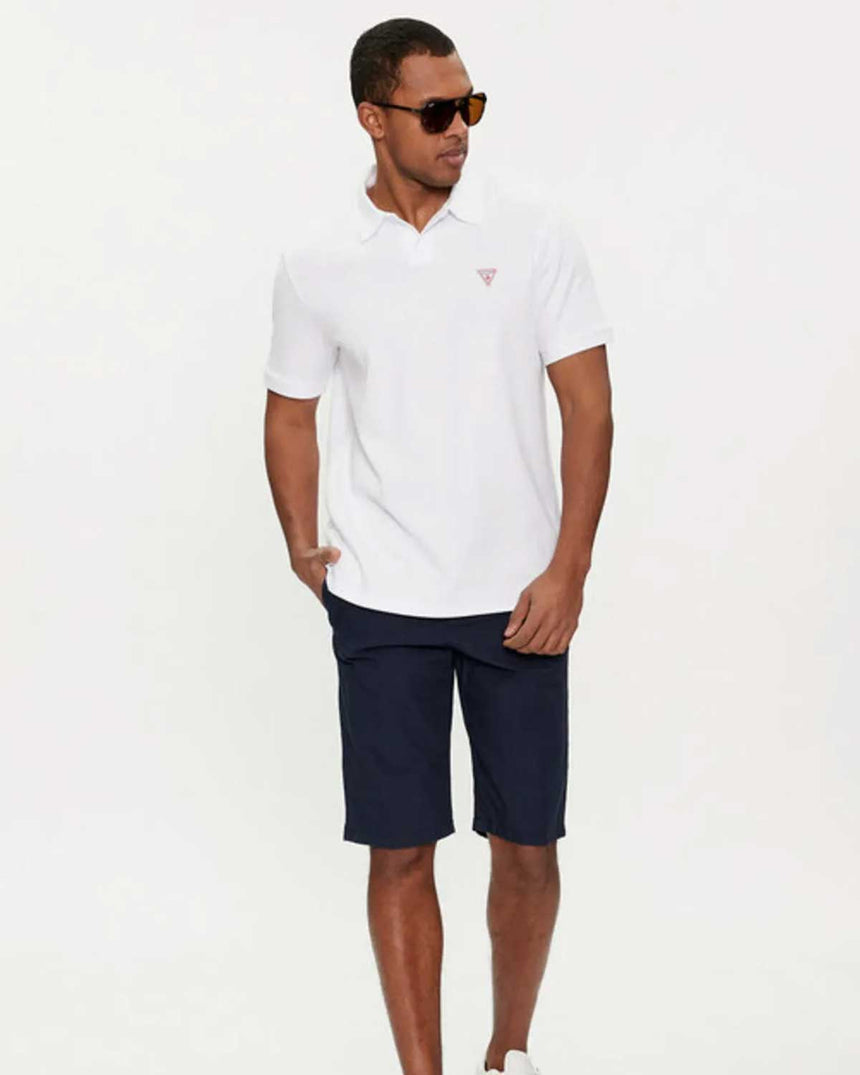 Guess Design Mesh Polo Yaka Tshirt