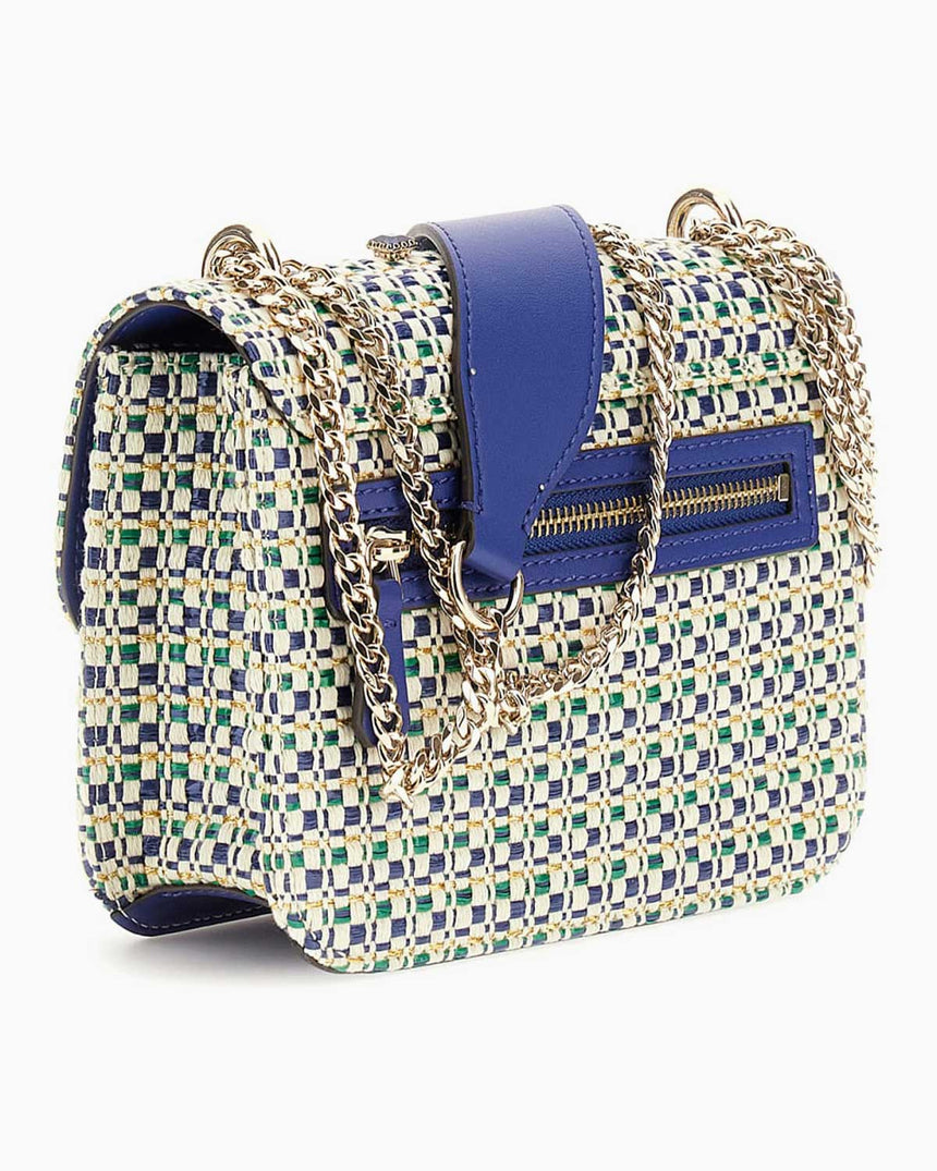 Guess Mynmar Çapraz Askılı Çanta Sapphire Multi