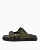 Guess Bahamas Çift Bantlı Sandalet Green