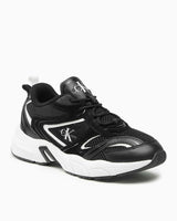 Calvin Klein Retro Tennis Runner Sneakers Black/Bright White