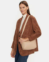 Calvin Klein Over Webbing Omuz Çantası Porcelain Sand