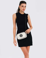 Nautica Çapraz Askılı Çanta Bej - Siyah