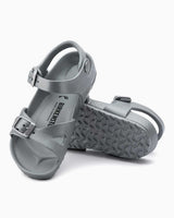 Birkenstock Rio Kids Eva Çocuk Sandalet Gümüş
