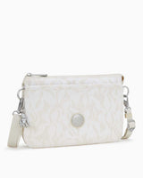 Kipling Riri Elevated Jacquard Çapraz Askılı Çanta Palm Beige