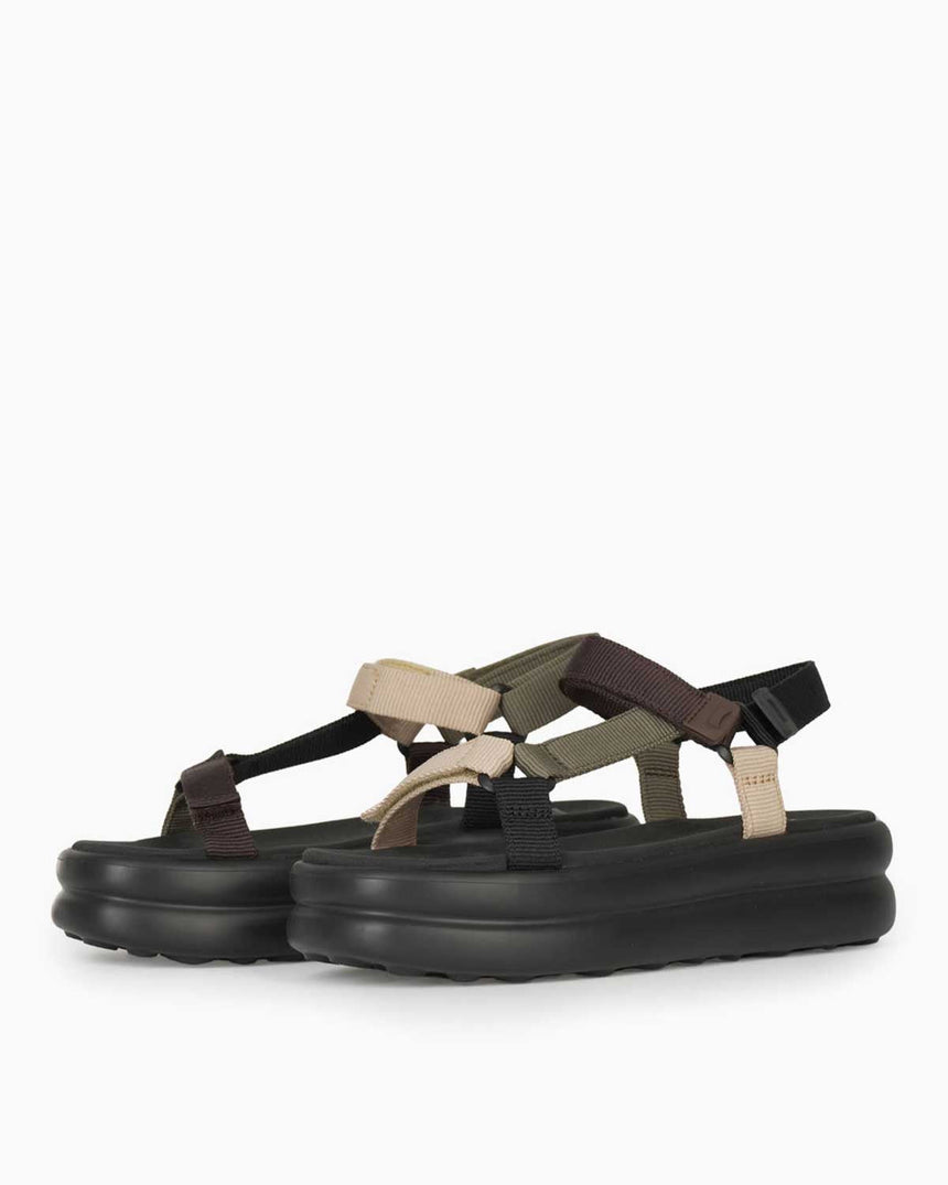 Camper Pelotas Flota Up Tws Sandalet Siyah - Haki