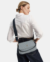 Tommy Hilfiger Poppy Summer Conv Kadın Çapraz Askılı Çanta Space Blue Stripes