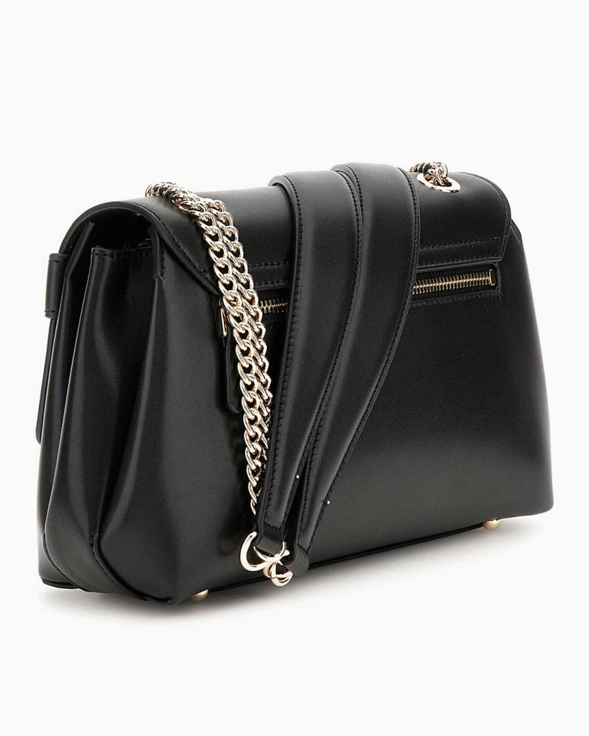Guess Lorelei Convertible Zincirli Çapraz Askılı Çanta Black