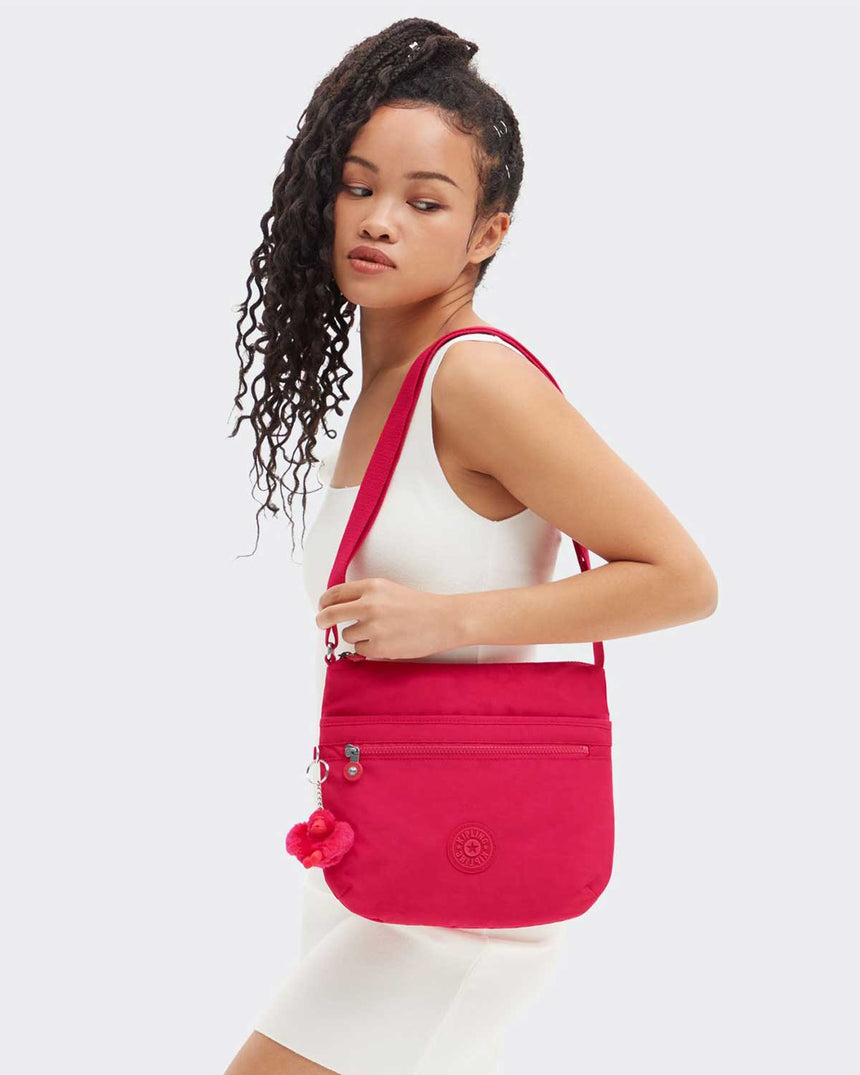 Kipling Arto Basic Kadın Omuz Çantası Confetti Pink
