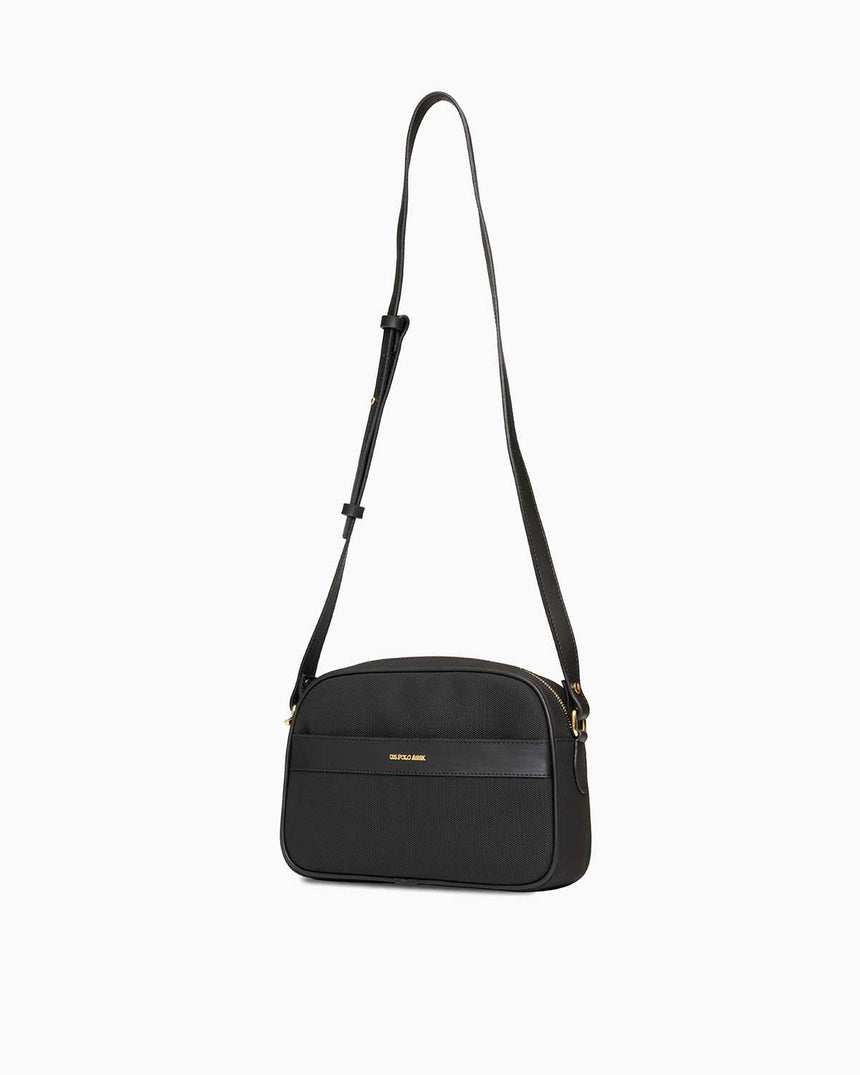 Us Polo Assn Logolu Çapraz Askılı Çanta Siyah