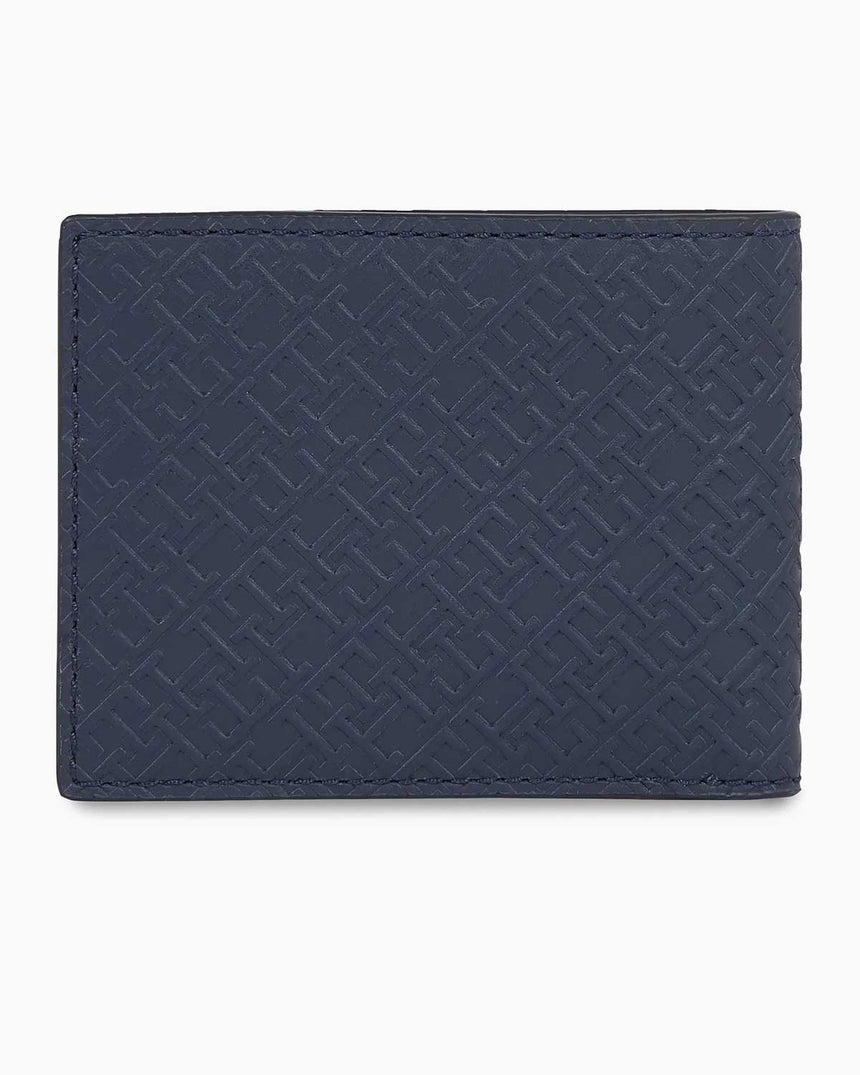 Tommy Hilfiger Monogram Mini Cüzdan Space Blue