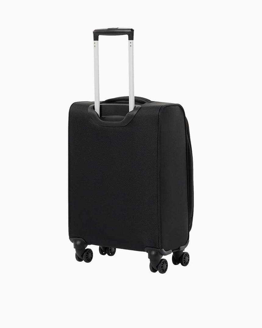 Pierre Cardin Orta Boy Kumaş Valiz Siyah