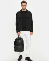 Calvin Klein Must Campus Backpacks Sırt Çantası Ck Black Saffiano