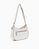 Guess Noelle Top Zip Shoulder Bag Kadın Omuz Çantası Blue Bonnet