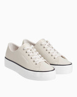 Calvin Klein Bold Flatform Sneaker Eggshell/Bright White/Black
