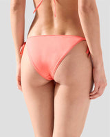 Calvin Klein String Side Tie Bikini Altı Dazzling Coral