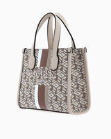 Guess Silvana Compartment Monogram Mini El Çantası