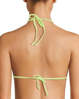 Calvin Klein Triangle Swim Tops Bikini Üstü Green