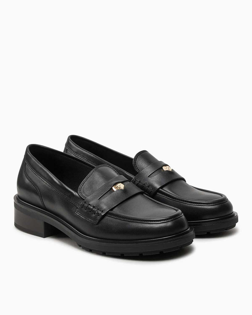 Tommy Hilfiger Penny Loafer Kadın Ayakkabı Black